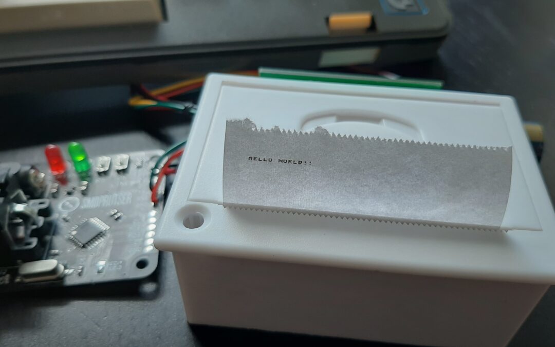 Connect a Commodore with thermal printer